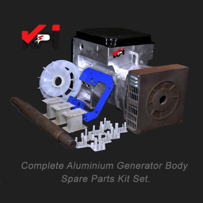 Aluminium Generator Alternator Casting Body Spare Parts Kit Manufacturers