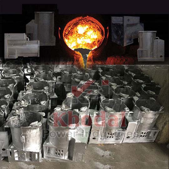 Khodal Power Industries Aluminium Gravity Die Cast Body Generator Parts Manufacturers Foundry